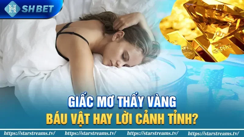 Giấc mơ thấy vàng: Báu vật hay lời cảnh tỉnh?