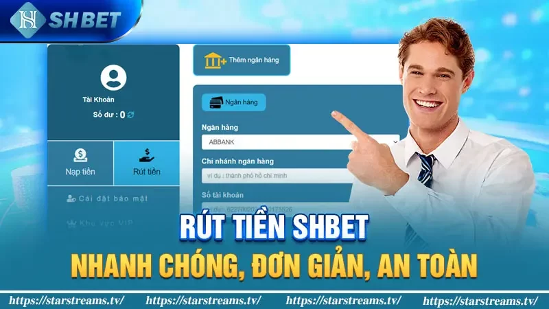 Rút tiền Shbet: Nhanh chóng, đơn giản, an toàn