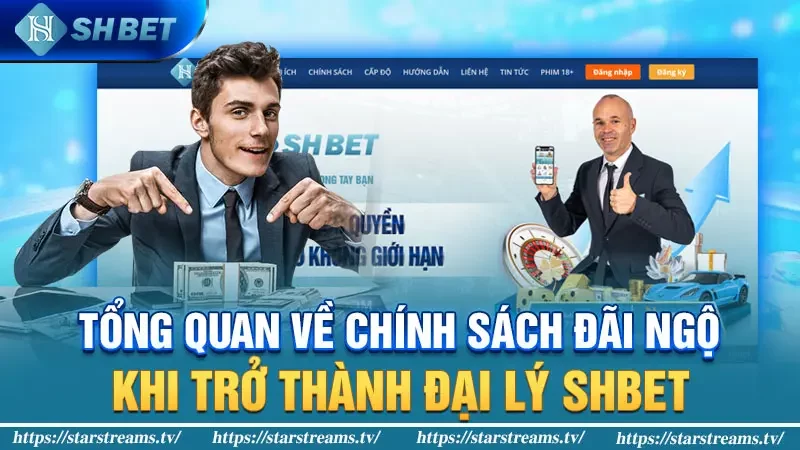 Tổng quan về chính sách đãi ngộ khi trở thành đại lý SHBET